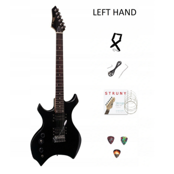 Gitara elektryczna XE600 LEWORĘCZNA - MOCNE BRZMIENIE
